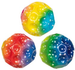 Goki Super Botsbal Regenboog speelgoed bal kleurrijk