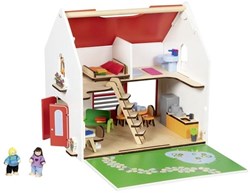 Goki poppenhuis - City Life houten speelgoed poppenhuis