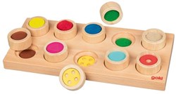 Goki memory houten voelspel oppervlaktestructuur educatief