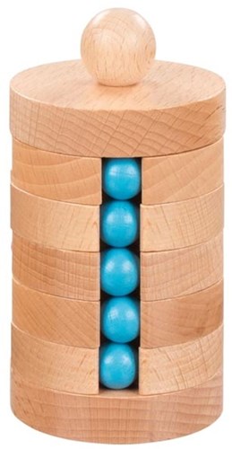 Goki Ballentoren houten 3D-puzzel kinderspeelgoed educatief-2