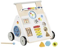 Goki houten loophulp Kiddycruiser - loopwagen voor peuters