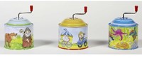 Goki boîte à musique jouet en métal pour enfants avec mélodies