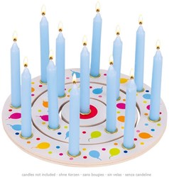 Goki couronne d'anniversaire en bois ballons décoration pour anniversaire enfant