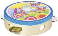 Goki tamboerijn muziekinstrument voor kinderen - speelplezier