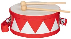 Goki trommel rood - speelgoed muziekinstrument voor kinderen
