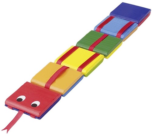 Goki échelle de Jacob en bois jouet classique coloré pour enfants