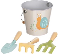 Goki tuingereedschap set - Emmer en gereedschap voor kinderen