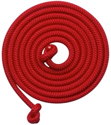 Goki springtouw rood 2.5 meter kinderspeelgoed coördinatie