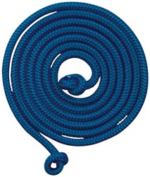 Goki springtouw blauw - kinderspeelgoed 2,5 meter katoen