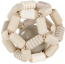 Goki anneau de dentition balle - jouet bébé coloré anneau bois