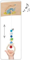 Goki baby gym houten speelgoed wilde dieren kleurrijk-2