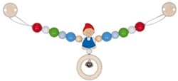 Goki kinderwagenspanner jongens - baby speelgoed multicolor
