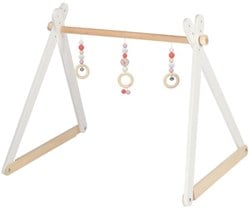 Goki Babygym - Houten speelgoed Papegaaiduiker multicolor