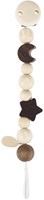 Goki chaîne-sucettes accessoire bébé - lune et étoile multicolore