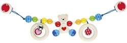 Goki kinderwagenspanner - hartenbeer baby speelgoed accessoire
