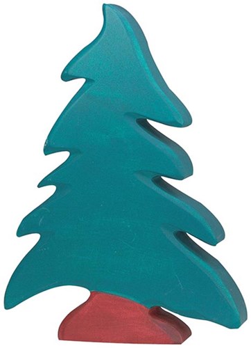 Holztiger figurine conifère en bois - jouet durable