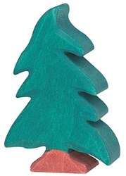 Holztiger figurine d'arbre en bois - jouet durable
