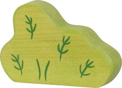 Holztiger buisson en bois - figurine durable pour enfants
