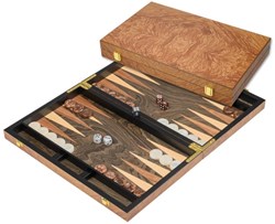 Philos backgammon spel medium houten bordspel klassiek