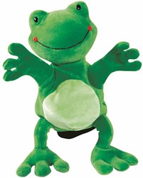 Beleduc handpop kikker - speelhandschoen voor kinderen - poppenspel