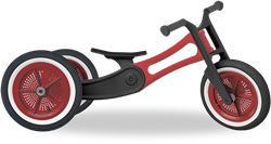 Wishbonebike loopfiets 3 in 1 bike Recycled Rood