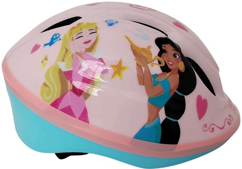 Casque vélo Disney Princess rose blanc 52-56 cm casque fille sécurité-2