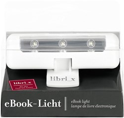 Moses lampe de lecture eBook noir - lumière pour livres et liseuses