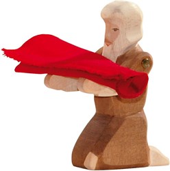 Ostheimer figurine en bois mendiant jouet artisanal durable