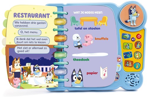VTech Bluey interactief spellenboek speelgoed - educatief spel vanaf 3 jaar-3
