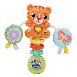 VTech baby tijger rammelaar - kleurrijke speelgoed rammelaar voor baby's