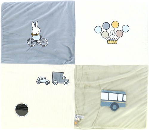 Tapis de jeu Miffy Miffy Fluffy bleu NIJN937