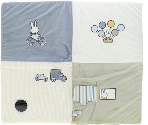 Tapis de jeu Miffy Miffy Fluffy bleu NIJN937-2