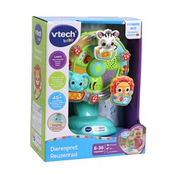VTech interactief baby reuzenrad - kleurrijk speelgoed met muziek en lichtjes