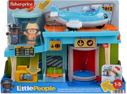 Fisher-Price Little People speelgoed vliegveld - avontuurlijke speelset