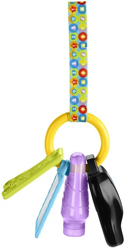 Fisher-Price activiteitensleutels leerplezier babyspeelgoed meerkleurig-3