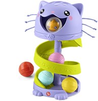 Fisher-Price ballentoren kattenspeelgoed voor peuters - kleurrijk en leerzaam-3