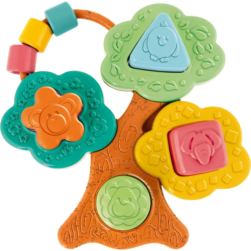 Chicco trieur de formes ECO+ arbre baobab jouet en plastique recyclé