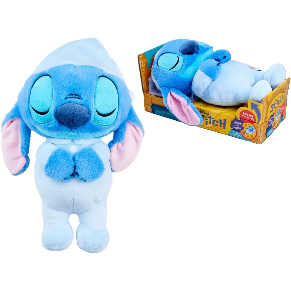 Disney peluche Stitch compagnon de sommeil 31cm avec lumière et musique