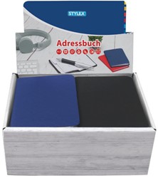 Stylex Adressenboek 92*158 mm 46606