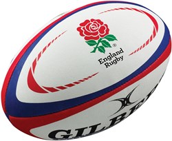 Gilbert ballon de rugby réplique Angleterre taille 4 - ballon d'entraînement officiel