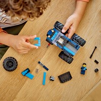 LEGO City voiture jouet monster truck - véhicule tout-terrain bleu-3