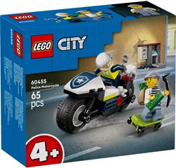 LEGO City politie achtervolging motor bouwset - 60455 speelgoed