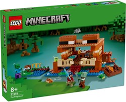 LEGO Minecraft bouwset Het Kikkerhuis 21256 speelgoed met figuren