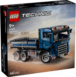 LEGO Technic camion benne jouet de construction avec fonction basculante 42203