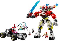 LEGO DREAMZzz bouwset Coopers tijgermecha en Zero's hot rod auto-2