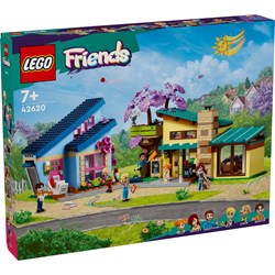 LEGO Friends poppenhuis Olly en Paisley - 42620 bouwset speelgoed