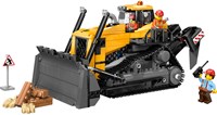 LEGO City véhicule de chantier Bulldozer Jaune - 60466 coffret de jeu-2
