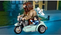 LEGO Harry Potter magisch bouwspeelgoed motor avontuur Hagrid Harry-3