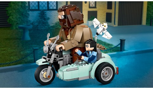LEGO Harry Potter magisch bouwspeelgoed motor avontuur Hagrid Harry-3