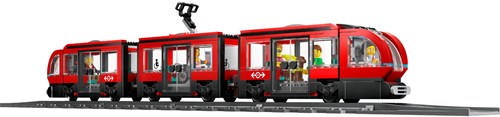 LEGO City speelgoed stadstram en station bouwset 60423 - tram speelgoed-3